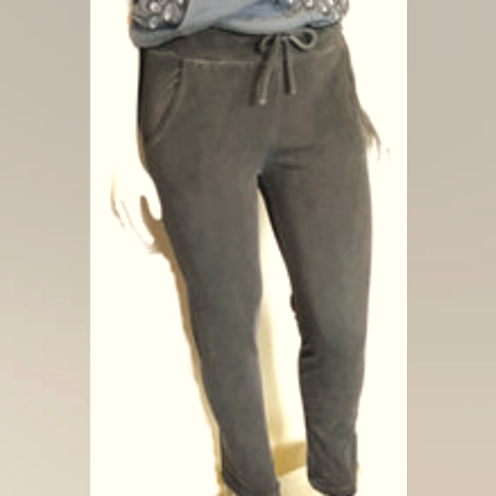 Bella Amore Made In Italy Army Green Jogger Loungecore Pant Size Med